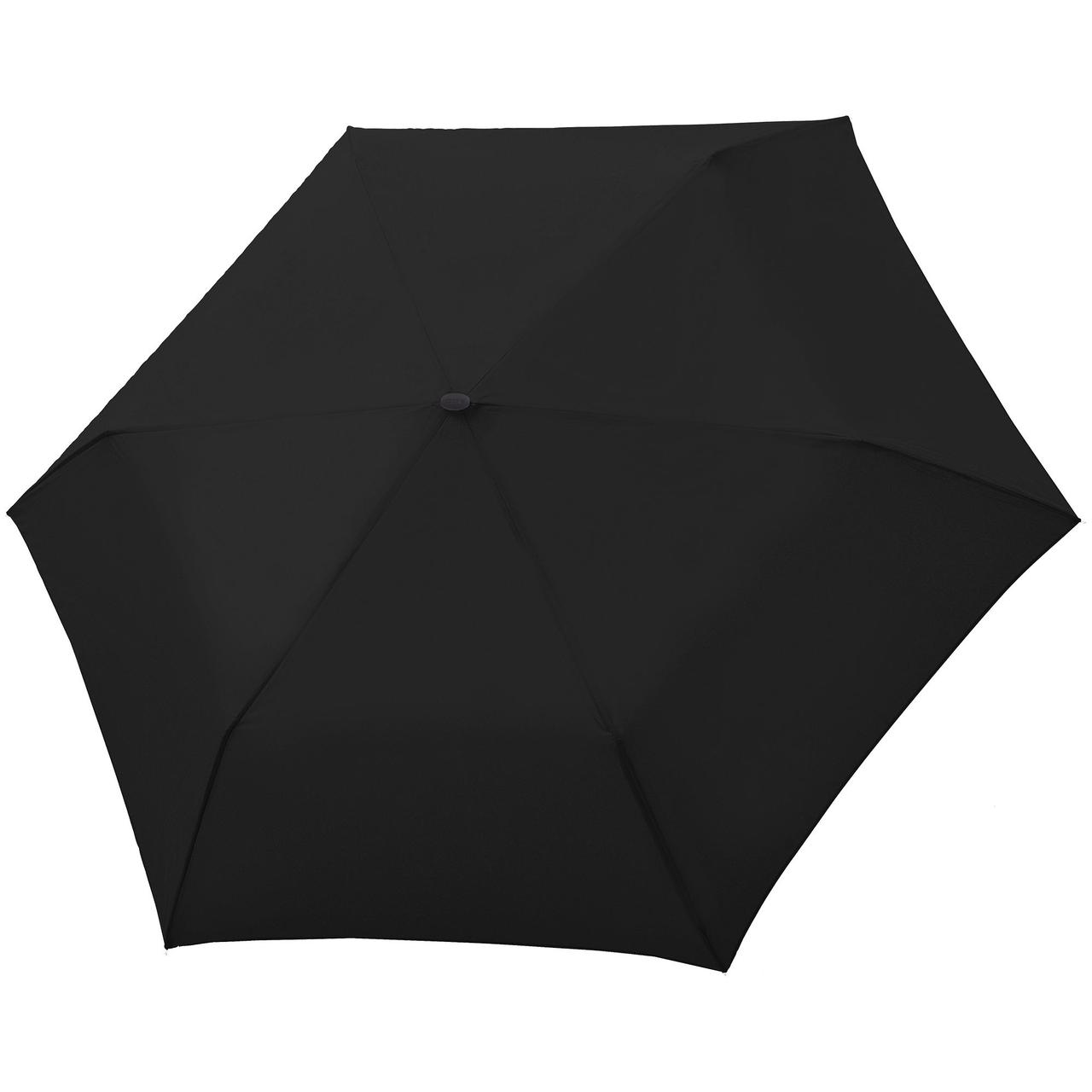 Зонт складной Carbonsteel Slim, черный (артикул 11858.30)