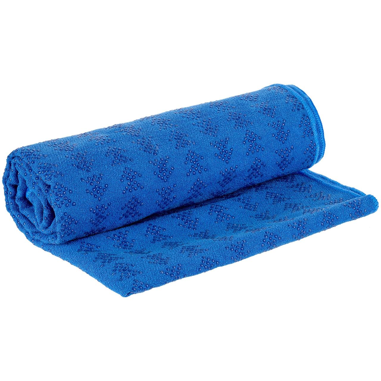 Полотенце-коврик для йоги Zen, синее (артикул 11923.40)