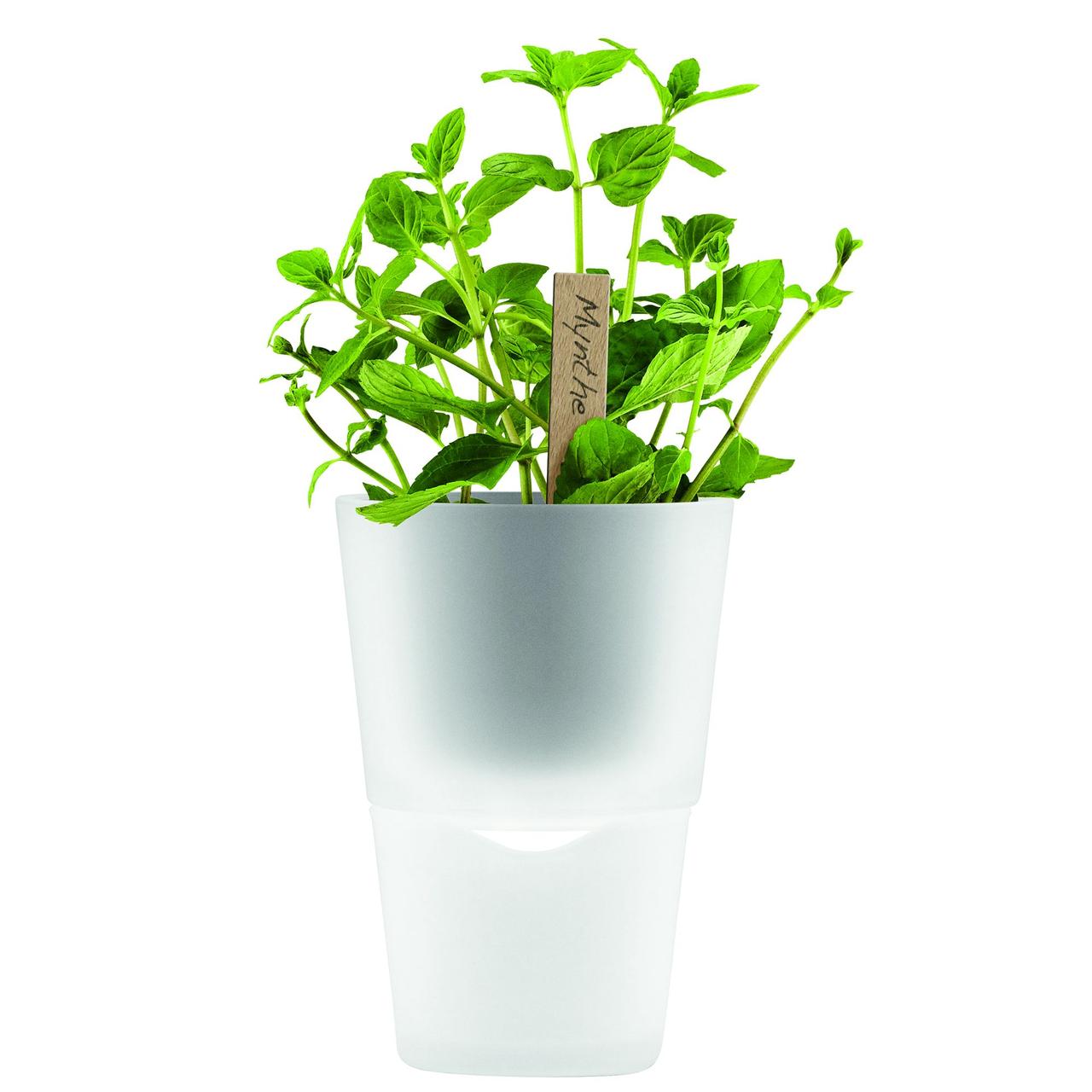 Горшок для растений Flowerpot, фарфоровый, белый (артикул 12221.66)