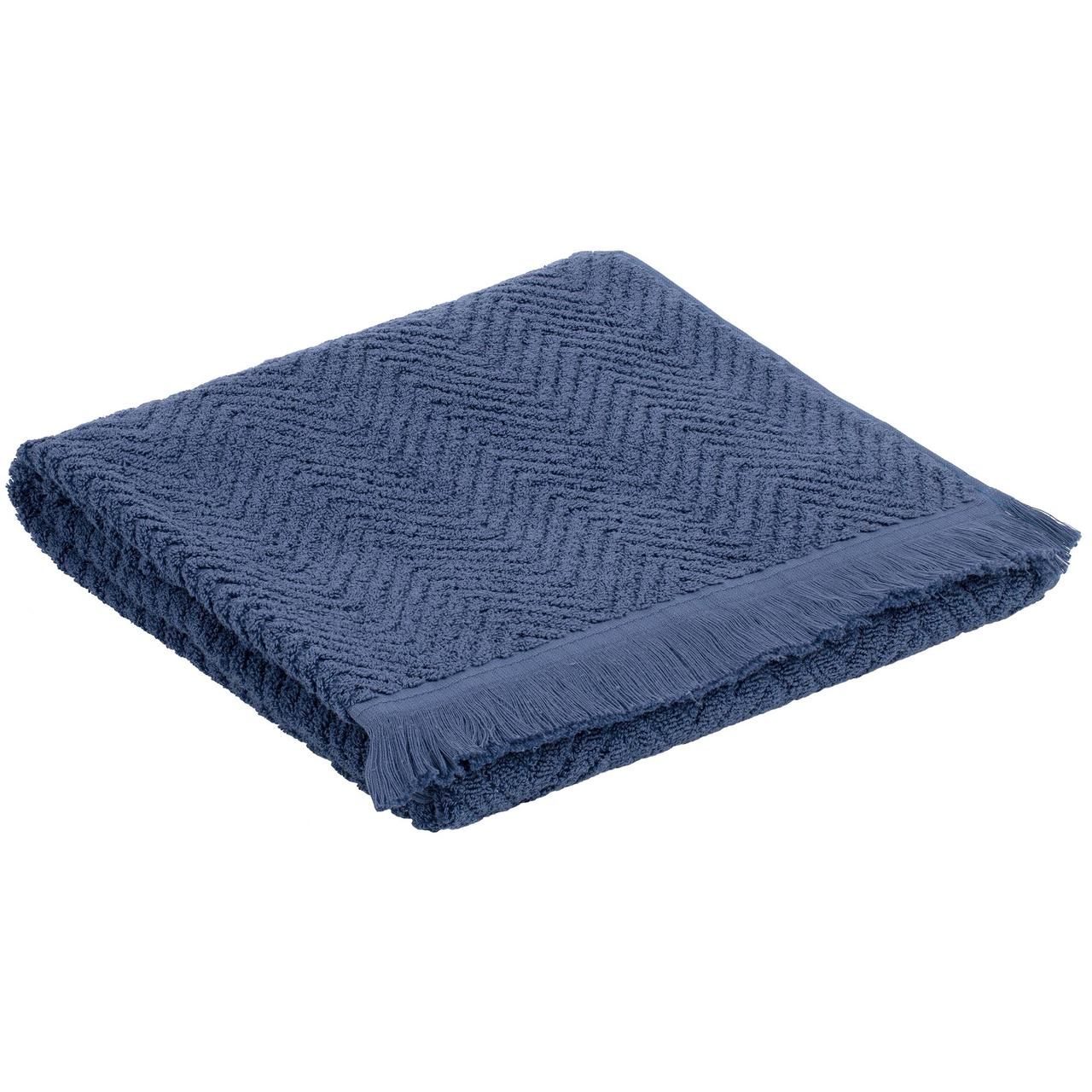 Полотенце Morena, большое, синее (артикул 20006.40)