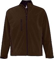 Куртка мужская на молнии Relax 340, коричневая (артикул 4367.59)