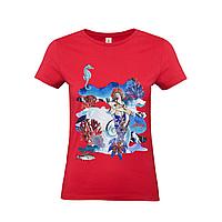 Футболка женская Ragazza Di Mare, красная (артикул 70109.50)