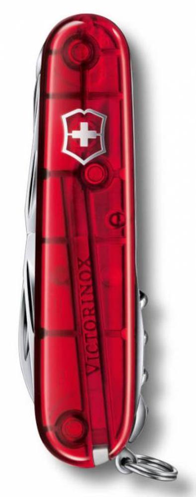 Офицерский нож Huntsman 91, прозрачный красный (артикул 7727.55) - фото 2 - id-p88643245