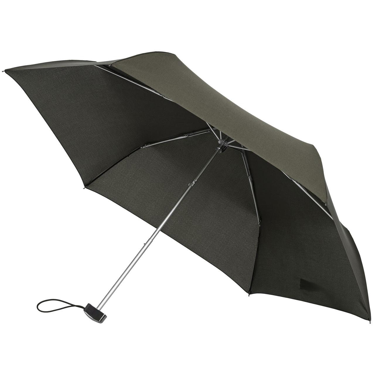 Зонт складной Rain Pro Flat, серый (артикул 97U-24003) - фото 2 - id-p88643257