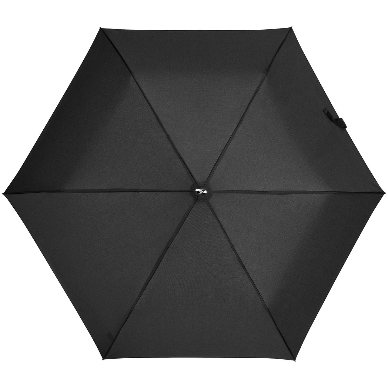 Зонт складной Rain Pro Flat, черный (артикул 97U-09003) - фото 1 - id-p88643259