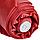 Складной зонт Alu Drop S, 3 сложения, 7 спиц, автомат, красный (артикул CK1-10213), фото 6