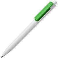 Ручка шариковая Rush Special, бело-зеленая (артикул 15902.93)