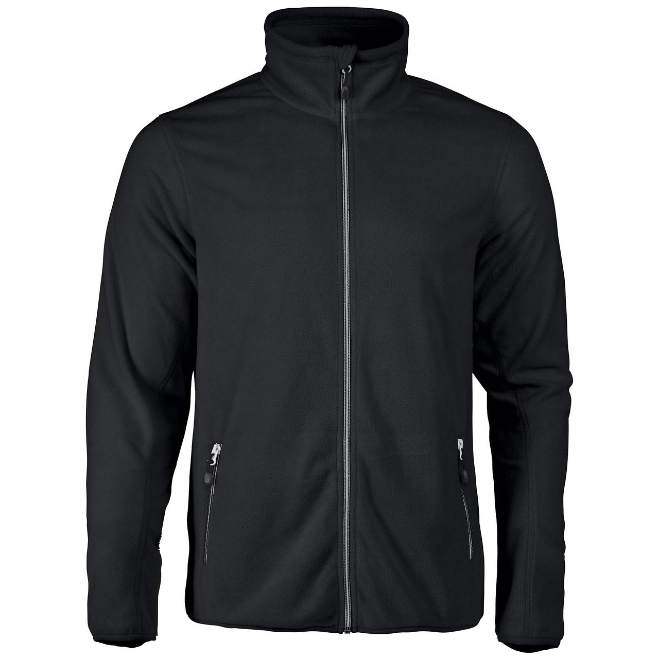 Куртка флисовая мужская Twohand черная (артикул 1691.30) - фото 1 - id-p88642335