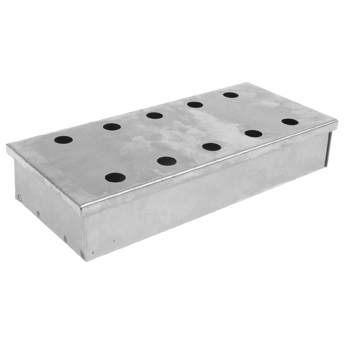 Контейнер для щепы для копчения, размер 24 x 10 x 4,5 см