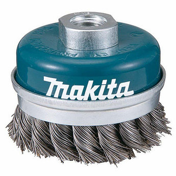 Щетка-чашка для УШМ витая проволока 75мм M14*2 MAKITA D-24094