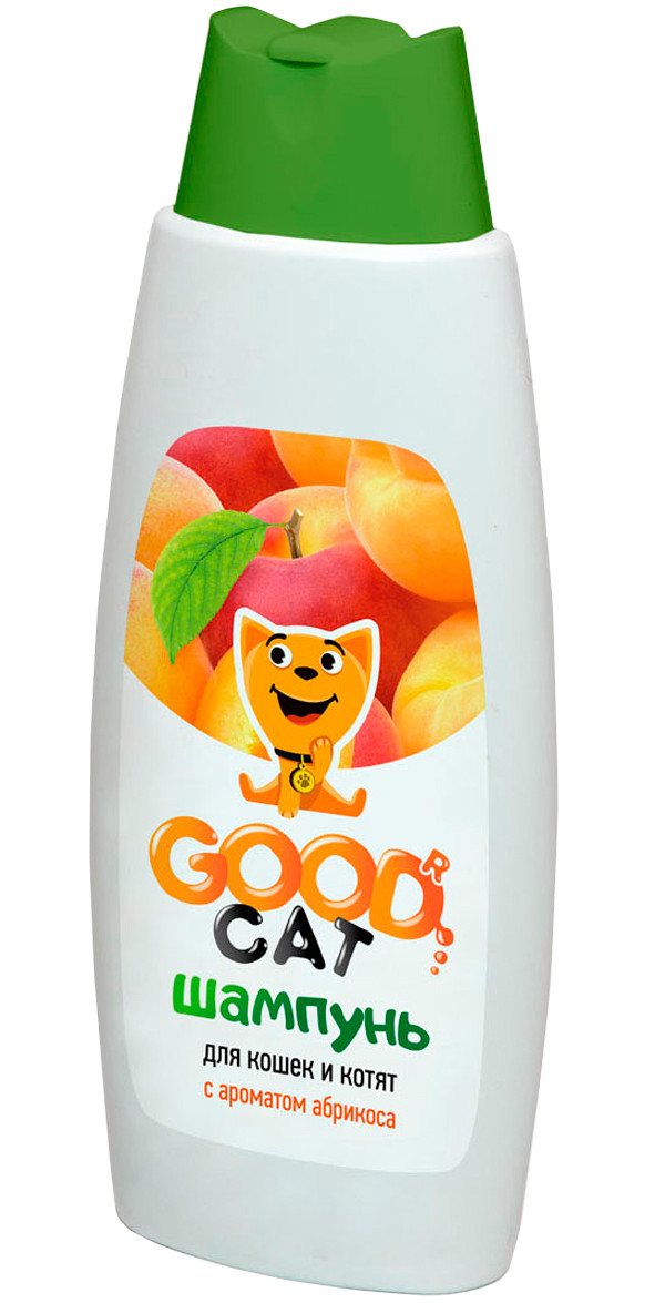Шампунь Good Cat для кошек и котят с ароматом абрикоса