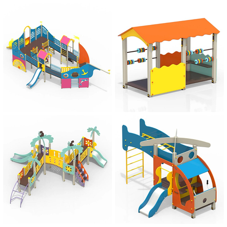 Детские игровые комплексы (производство Россия)