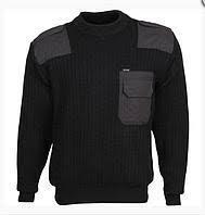 Форменный свитер (черный)