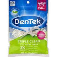 Зубочистки DenTek Triple Clean 150 штук
