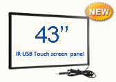 Сенсорная USB ИК рамка 43" SX-IR430 USB Touch screen panel без защитного стекла - фото 1 - id-p55554708