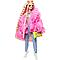 Кукла Barbie Экстра в розовой куртке GRN28, фото 3