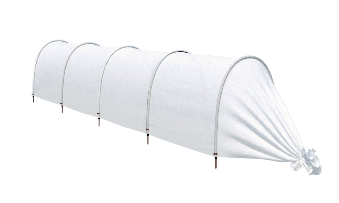 Парник Ленивый 4,5 м (5 дуг с укрывным материалом Reifenhauser), фото 1