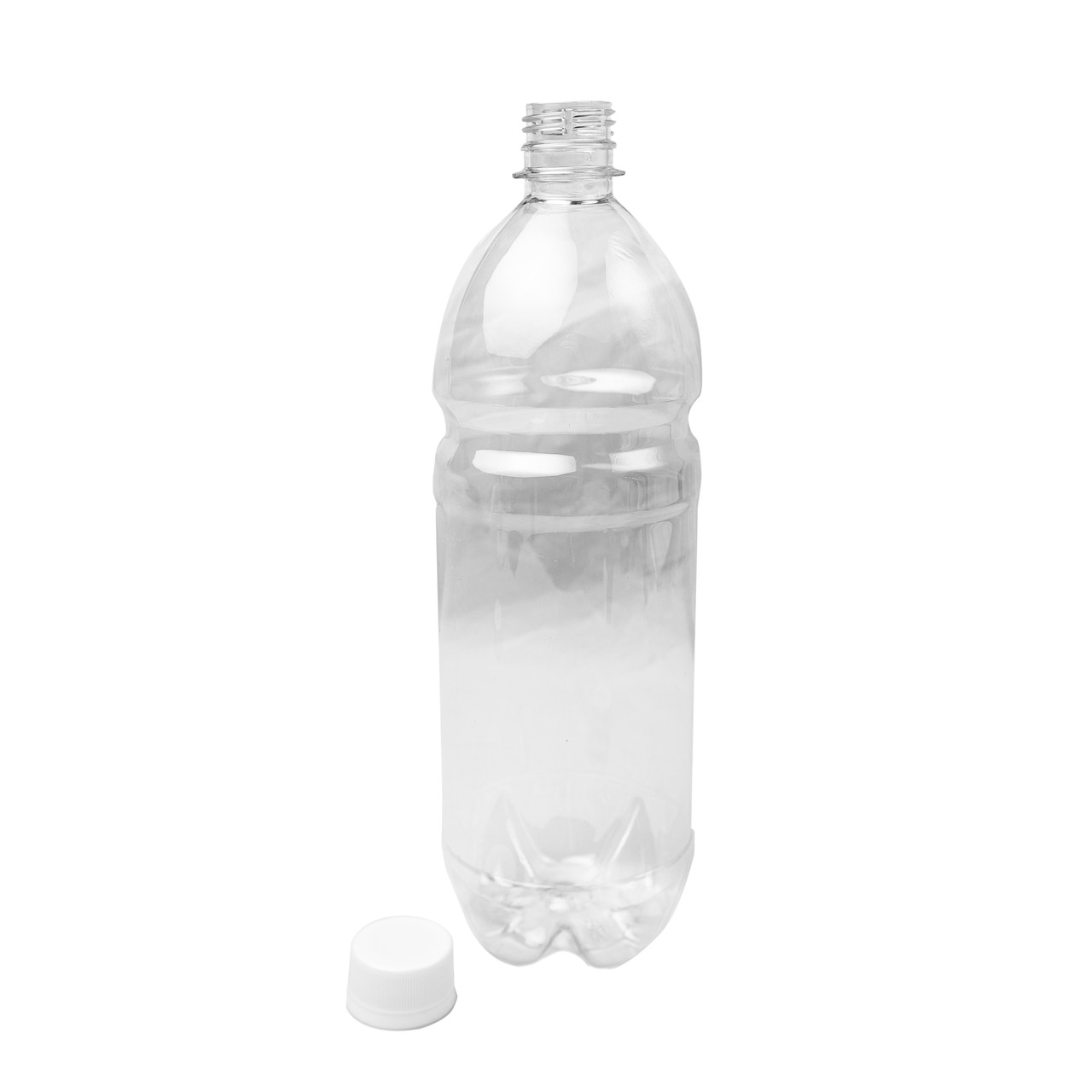 Бутылка ПЭТ 1,0 с узким горлом/с крышкой - фото 1 - id-p88678277