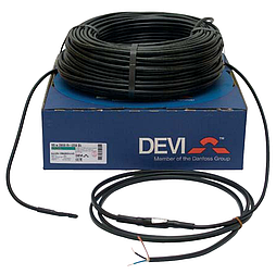 Нагревательный кабель для обогрева кровли, водостоков, крыш DEVI 30 Вт/м 5м