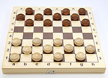 Игра настольная «Шашки» (деревянные)
