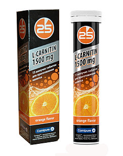 Жиросжигатель Карнитин 25-й час L-Carnitin 1500 мг