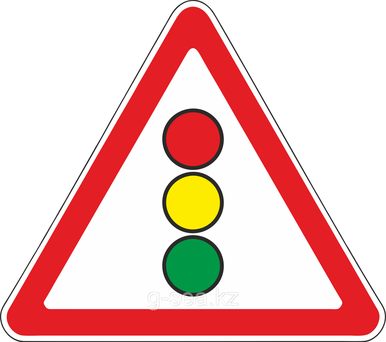 Дорожный знак 1.8 Светофорное регулирование