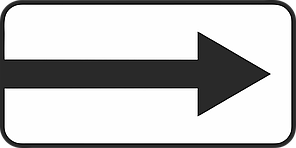 Дорожный знак 7.3.1 Направления действия