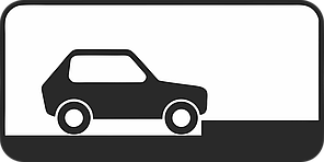 Дорожный знак 7.6.5 Способ постановки транспортного средства на стоянку