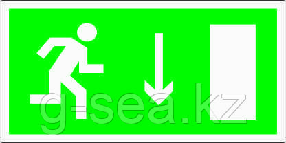 Табличка Направление к эвакуационному выходу