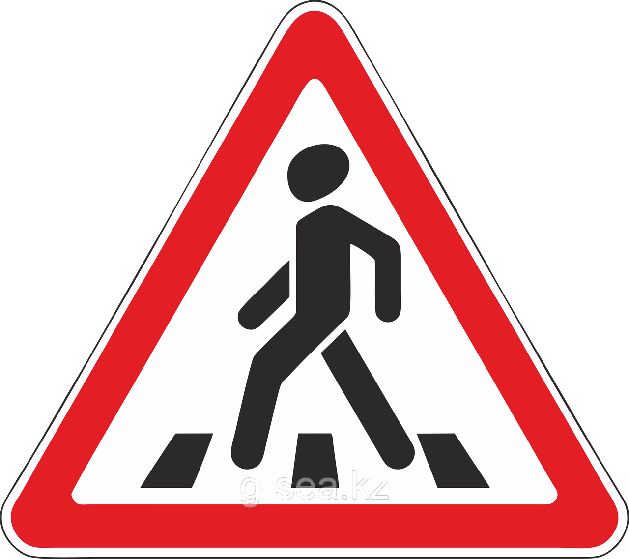 Дорожный знак 1.20 Пешеходный переход