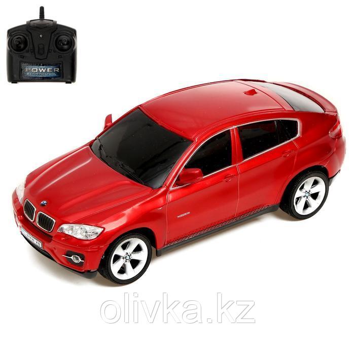 Машина радиоуправляемая BMW X6, 1:24, работает от батареек, МИКС