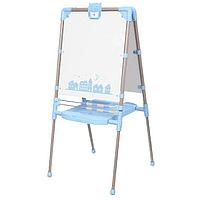 Nika Мольберт Двусторонний регулируемый Ретро, голубой
