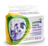 PETMIL 30шт. размер 60 * 40см одноразовые пелёнки для собак