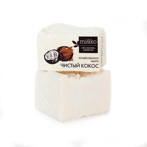 Хоз.мыло для стирки Чистый кокос 175 гр "MIKO"