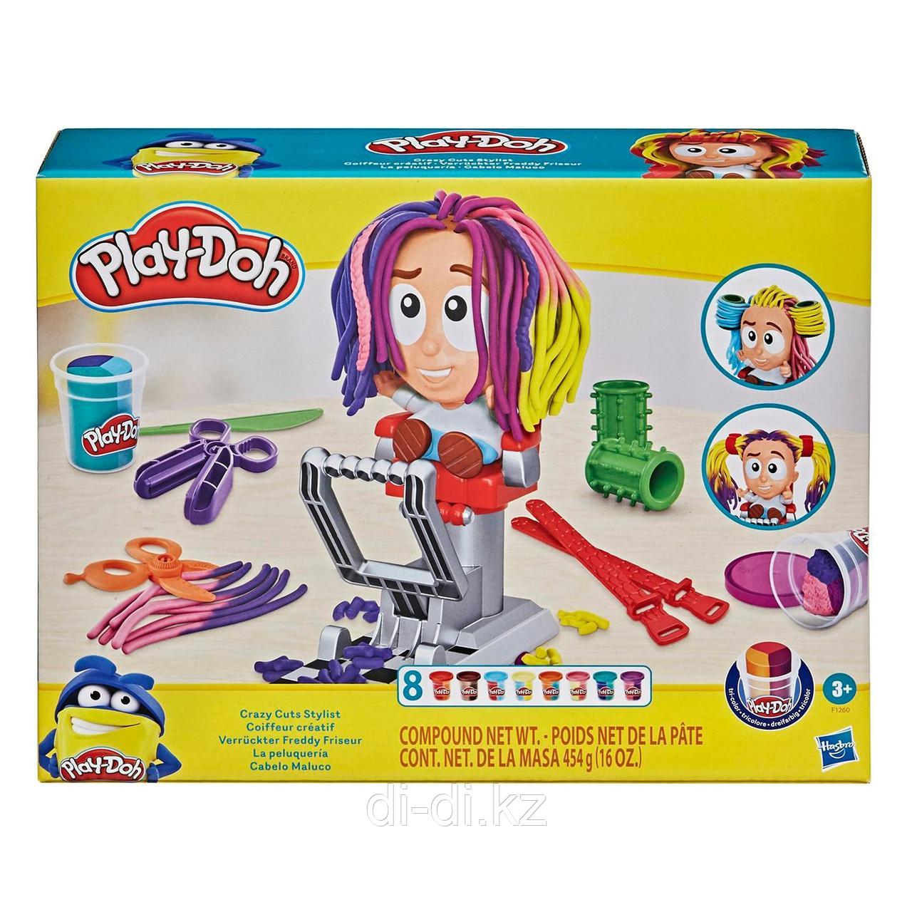 Hasbro Play-Doh Игровой набор Сумасшедшие прически F1260