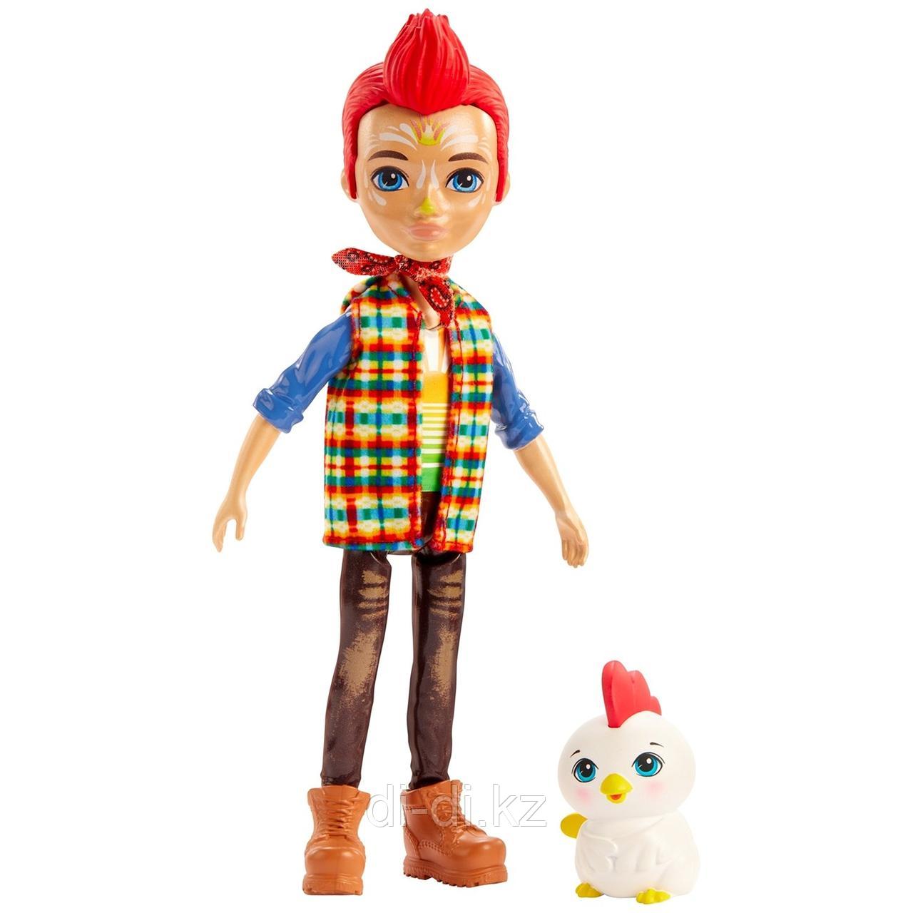 Mattel Enchantimals Кукла со зверюшкой Редворд Рустер с Петушком, GJX39