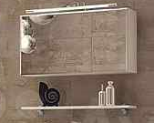 Зеркало-шкаф с полкой Corozo Абсент 80 - фото 1 - id-p88721513