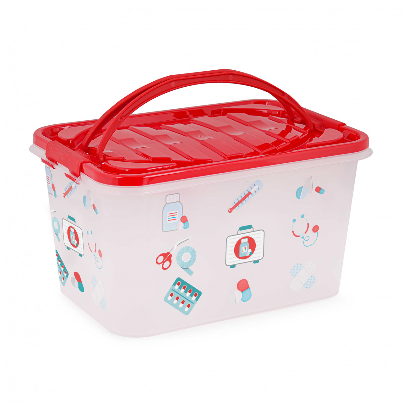 Контейнер "Доктор+" 15л прямоуг. (Альтернатива пласт, Россия), фото 1