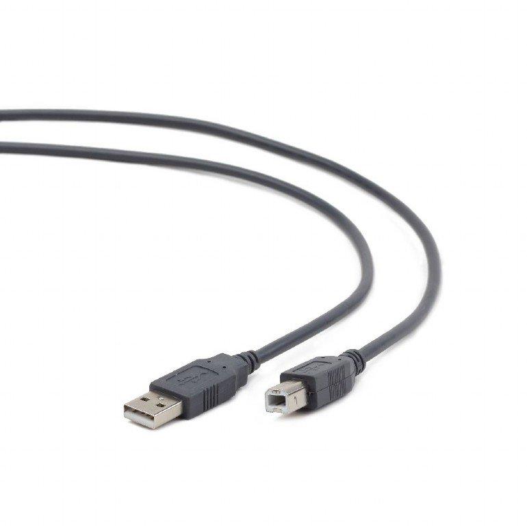 Кабель USB 2.0 Pro Cablexpert CCP-USB2-AMBM-6G AM/BM 1.8м экран серый