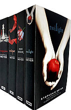 Twilight Books Box, Комплект из четырех книг "Сумерки", Стефани Майер, Вампирская сага на английском языке