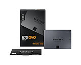 Samsung MZ-77Q1T0BW SSD накопитель 870 QVO 1000ГБ, 2.5", SATA III, фото 4