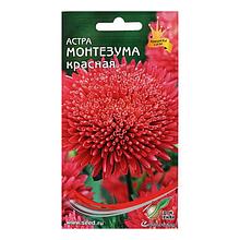 Семена цветов  Астра "Монтезума", красная, 100 шт