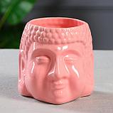 Кашпо "Будда" 1,3 л, цвет розовый, фото 2