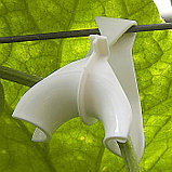 Держатель для кистей вьющихся растений, набор 5 шт., белый, фото 4