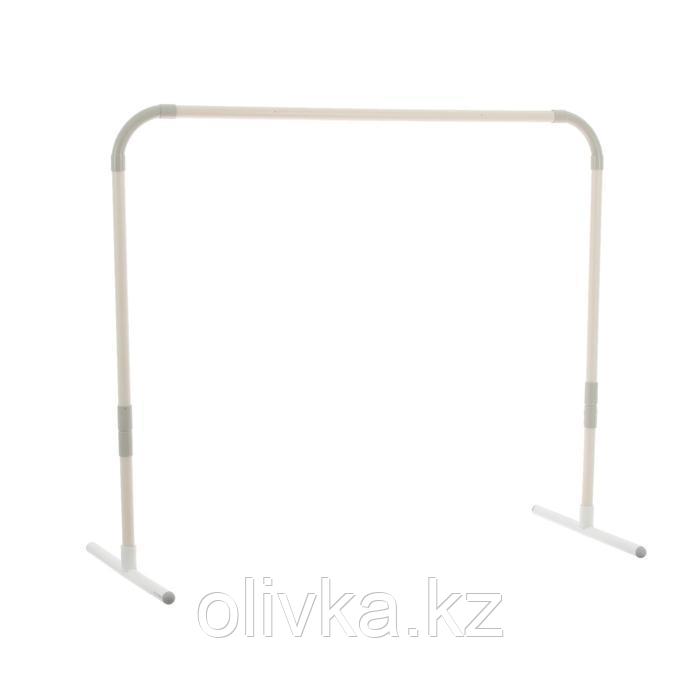 Подставка для фитолампы, 84 × 37 × 70 см, регулируемая по высоте, пластик