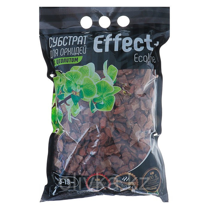 Субстрат для орхидей Effect Eco line 13-19 мм, с цеолитом, 2 л