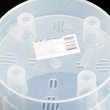 Кашпо со вставкой Santino «Арте», 3,5 л, цвет прозрачный, фото 3