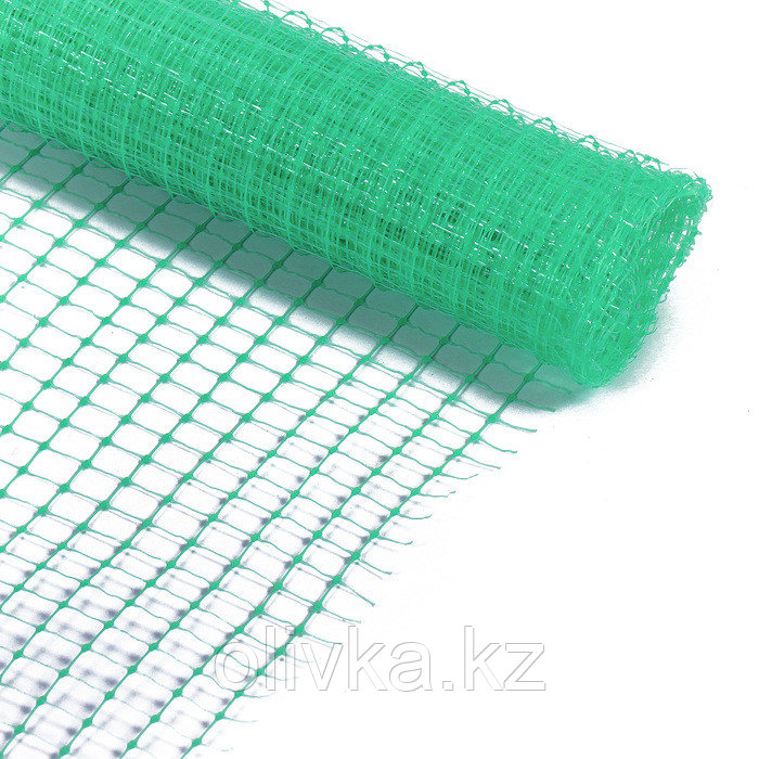 Сетка садовая, 1 × 5 м, ячейка 1,3 × 1,3 см, зелёная, Greengo