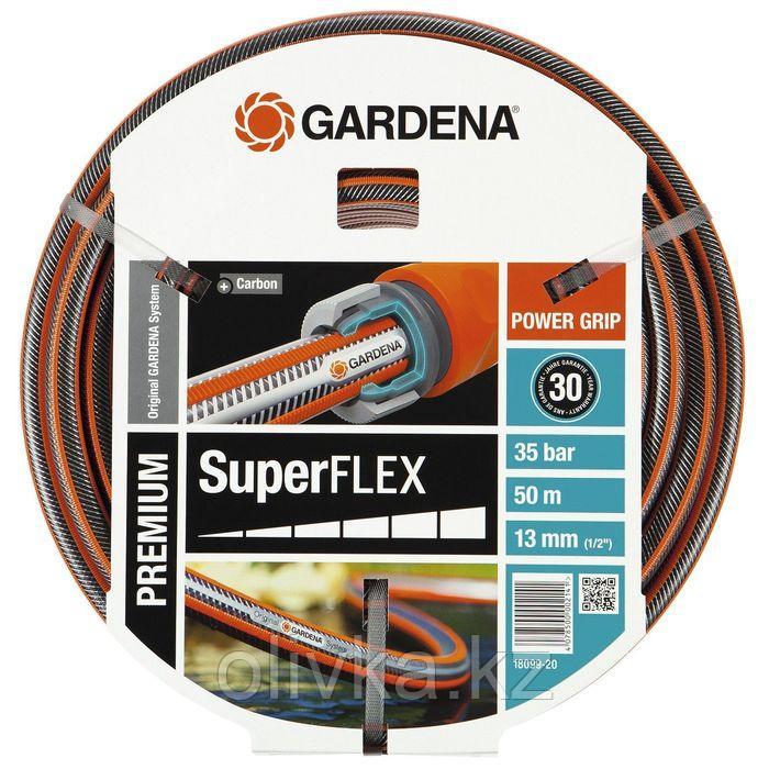 Шланг, d = 12 мм (1/2"), L = 50 м, 3-слойный, армированный, GARDENA SuperFLEX