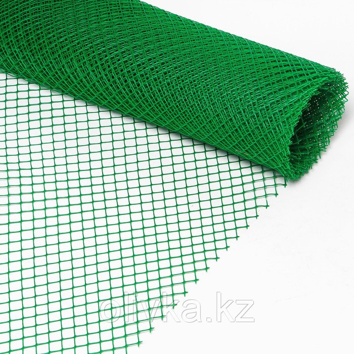Сетка садовая, 2 × 10 м, ячейка 1,5 × 1,5 см, зелёная, Greengo